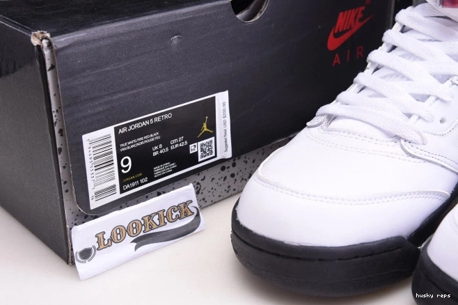 Cheap Husky Fire Silver (2020) Retro Jordan Red Air Tongue 5 DA1911-102 0711